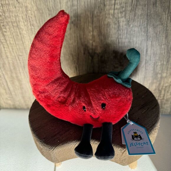Jellycat Chili Pepper FAST SHIP NEW Amuseables - Picture 1 of 9